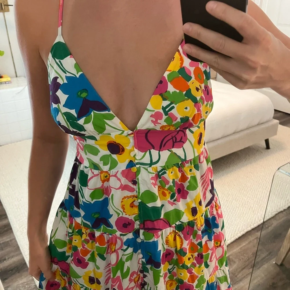 J Crew Floral Maxi Dress - Picture 4 of 9